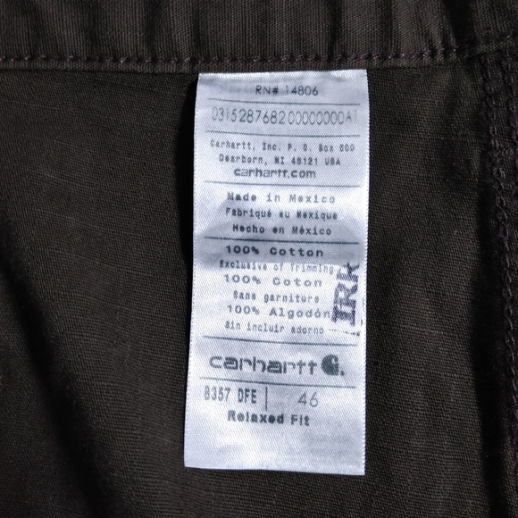 Carhartt  Men's Ripstop Cargo Work Short - Picture 6 of 6